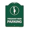 Signmission Pregnant Mom Parking W/ Graphic, Green & White Aluminum Architectural Sign, 18" x 24", GW-1824-23274 A-DES-GW-1824-23274 - alternate 1